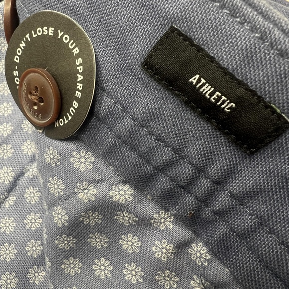 Bonobos Pants Mens 31x32 Blue Athletic Fit Stretch Organic Cotton Chino Washed - Picture 7 of 9